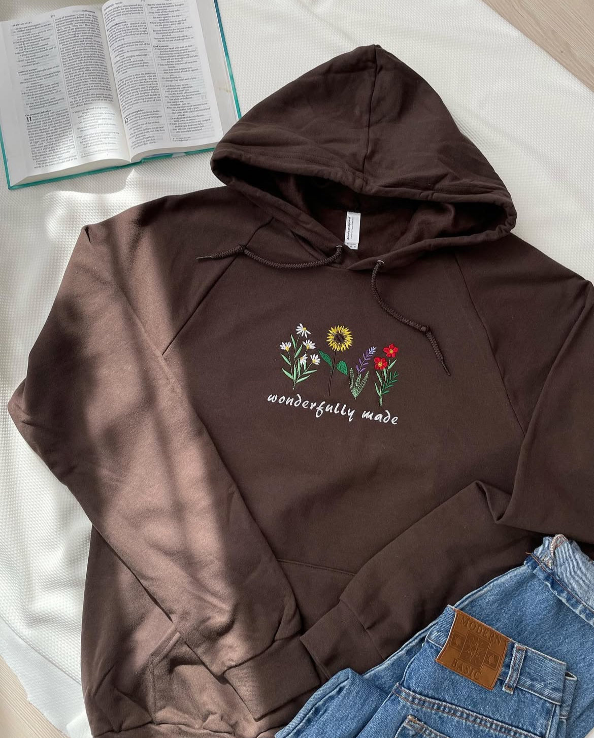 Hanorac cu glugă 100% bumbac