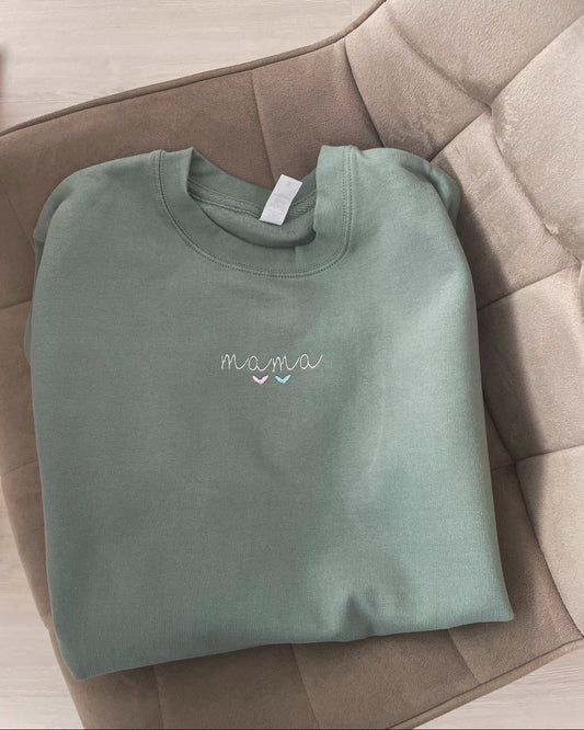 Mama Embroidered Sweatshirt